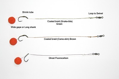 Rigs • Carp Fishing • Cavagnac Lake carp fish diagrams 
